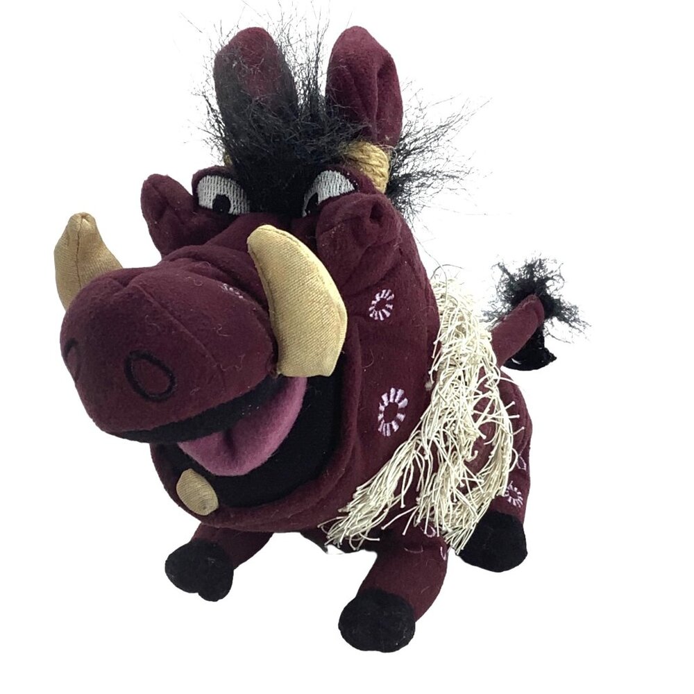 Disney Broadway Musical‎ The Lion King PUMBAA Plush Stuffed Animal Toy 6"